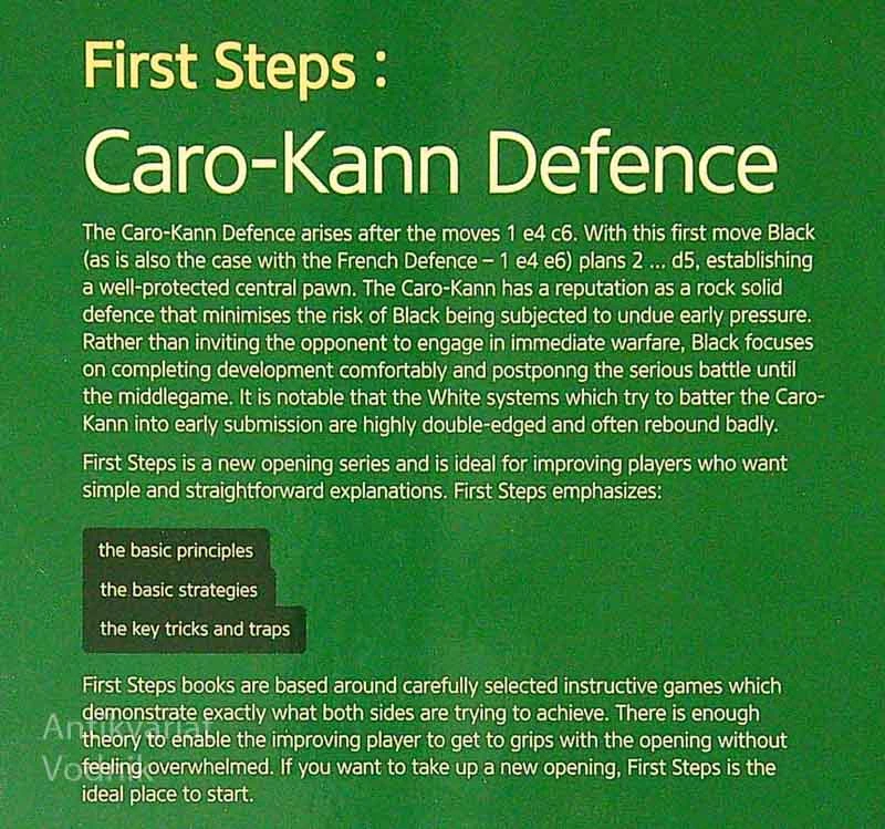 FIRST STEPS: CARO-KANN DEFENCE, Andrew Martin