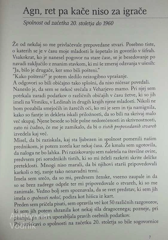 OGENJ, RIT IN KAČE NISO ZA IGRAČE, Milena Miklavčič