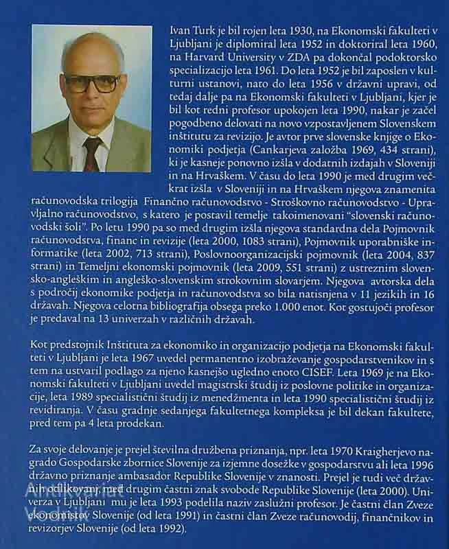 EKONOMSKE IN FINANČNE KATEGORIJE NA MIKRO IN MAKRO RAVNI, Ivan Turk