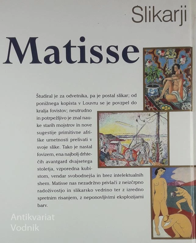SLIKARJI: MATISSE