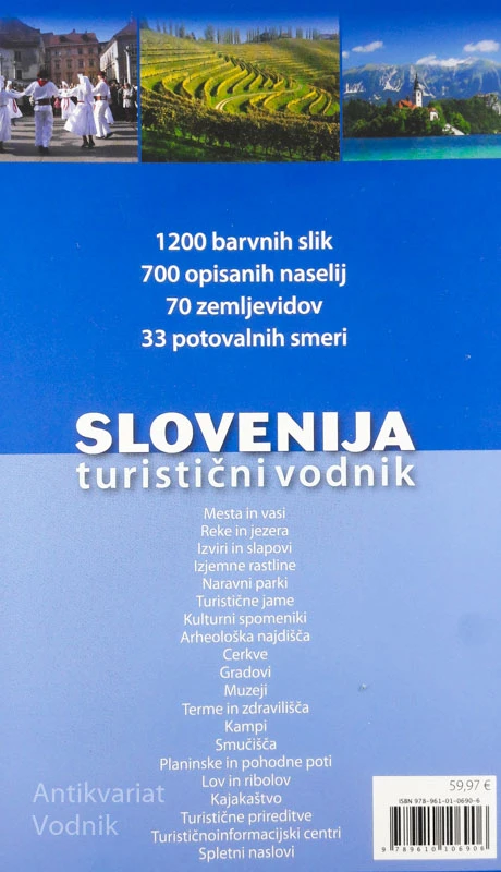 SLOVENIJA, TURISTIČNI VODNIK