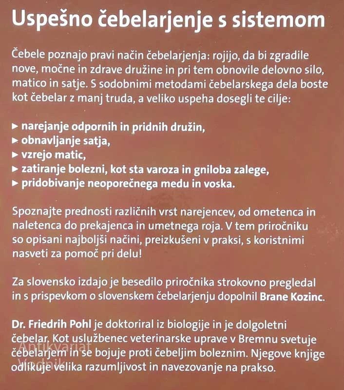 VSE O ČEBELARJENJU, Frederich Pohl