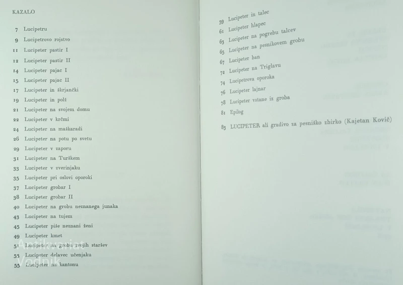 LUCIPETER, Alojz Gradnik