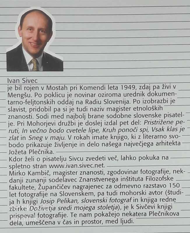 MOJSTER NEBEŠKE LEPOTE, Ivan Sivec