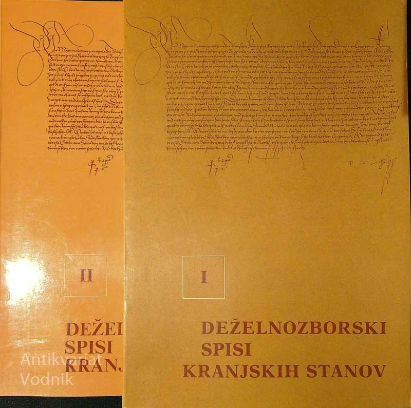 DEŽELNOZBORSKI SPISI KRANJSKIH STANOV I in II