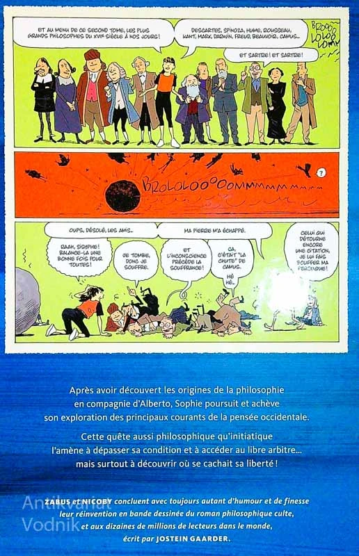 LE MONDE DE SOPHIE, Nicoby Vincent Zabus