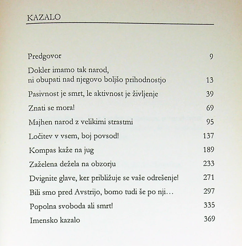 IGOR GRDINA; SLOVENCI MED TRADICIJO IN PERSPEKTIVO