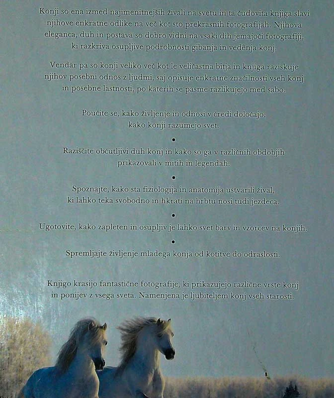 KONJI, STRAST – LEPOTA – ELEGANCA – MOČ, Elaine Walker