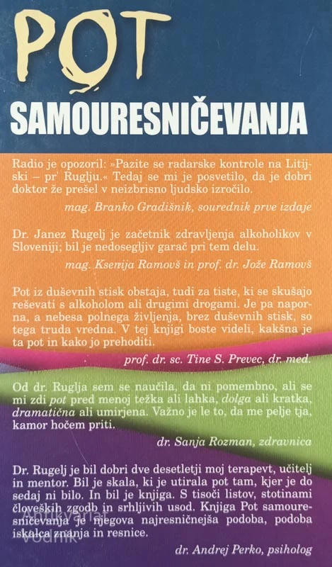 POT SAMOURESNIČEVANJA, Janez Rugelj