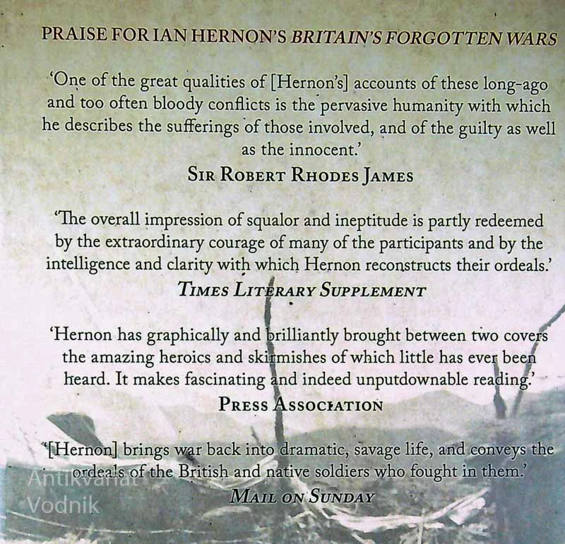 AMERICA’S FORGOTTEN WARS; FROM LORD DUNMORE TO THE PHILIPPINES, Ian Hernon