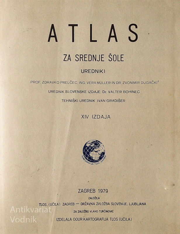ATLAS ZA SREDNJE ŠOLE