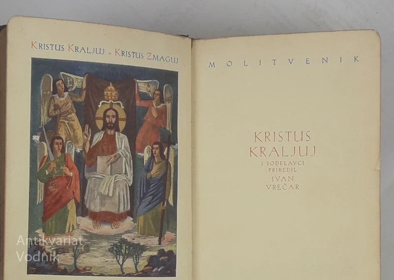 MOLITVENIK KRISTUS KRALJUJ, Ivan Vrečar