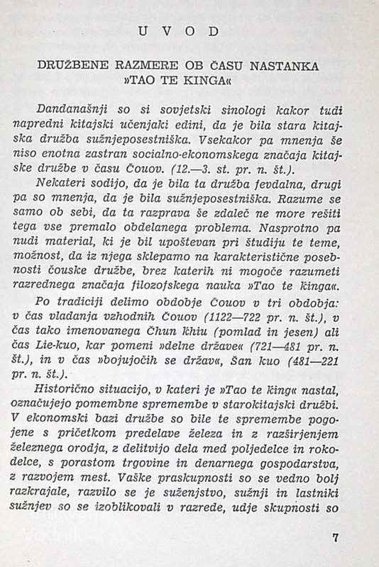 IZ STARE KITAJSKE FILOZOFIJE