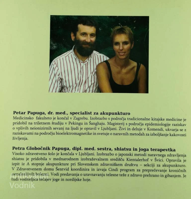 NAŠA PREHRANA; ODSEV NAS SAMIH, Petar Papuga in Petra Globočnik Papuga