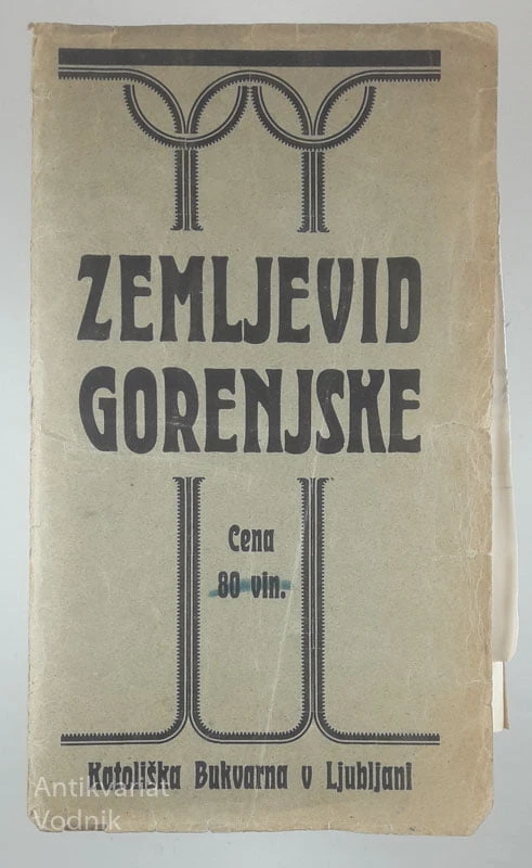 ZEMLJEVID GORENJSKE