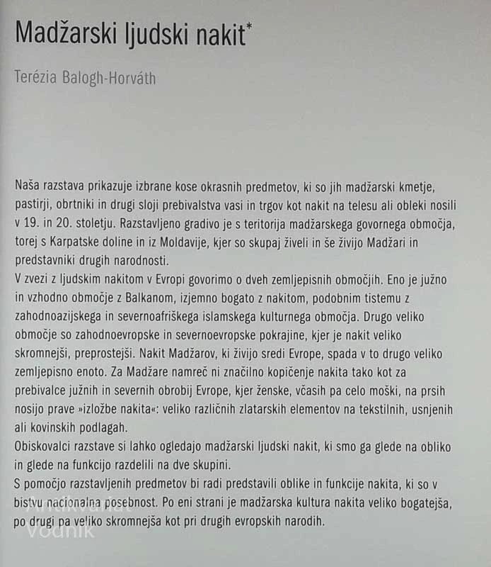 MADŽARSKI LJUDSKI NAKIT