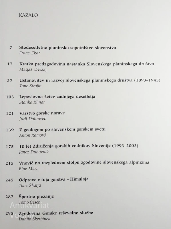 PLANINSKI ZBORNIK