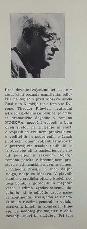 MOSKVA, Theodor Plievier