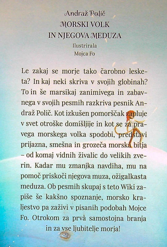 MORSKI VOLK IN NJEGOVA MEDUZA, Andraž Polič