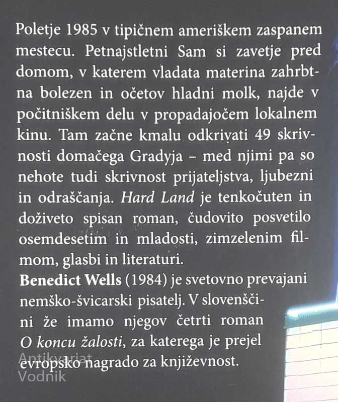 HARD LAND, Benedict Wells