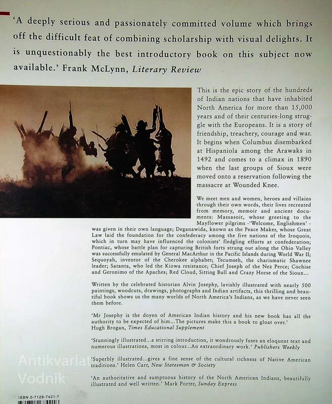 500 NATIONS; AN ILLUSTRATED HISTORY OF NORTH AMERICAN INDIANS, Alvin M. Joseph JR.