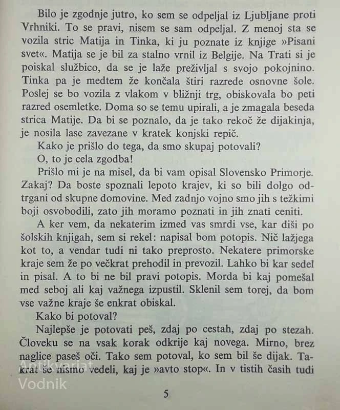 OB MORJU IN SOČI, France Bevk