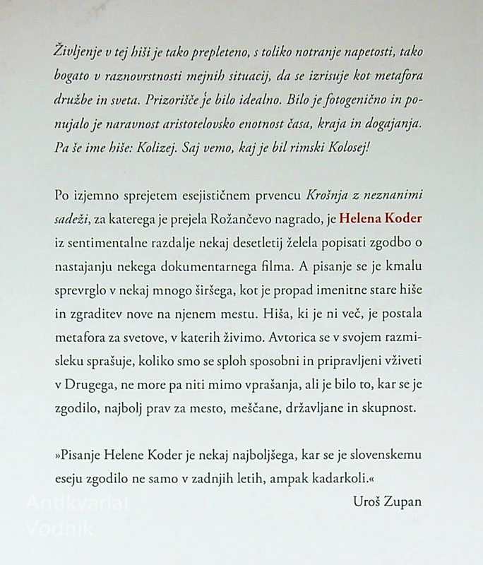 KOLIZEJ, Helena Koder