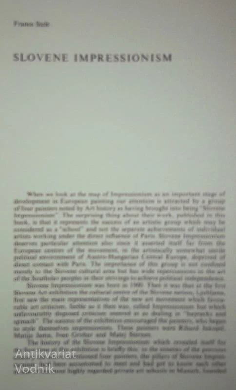 SLOVENE IMPRESSIONISTS