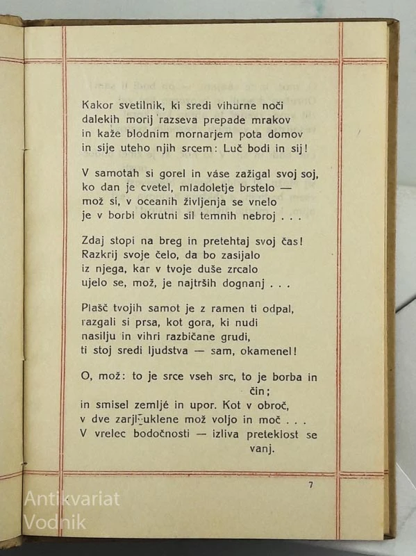 PESMI ŽIVLJENJA, Fran Albrecht