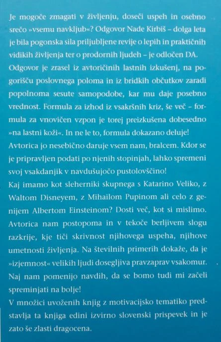 VSEMU NAVKLJUB, Nada Kirbiš