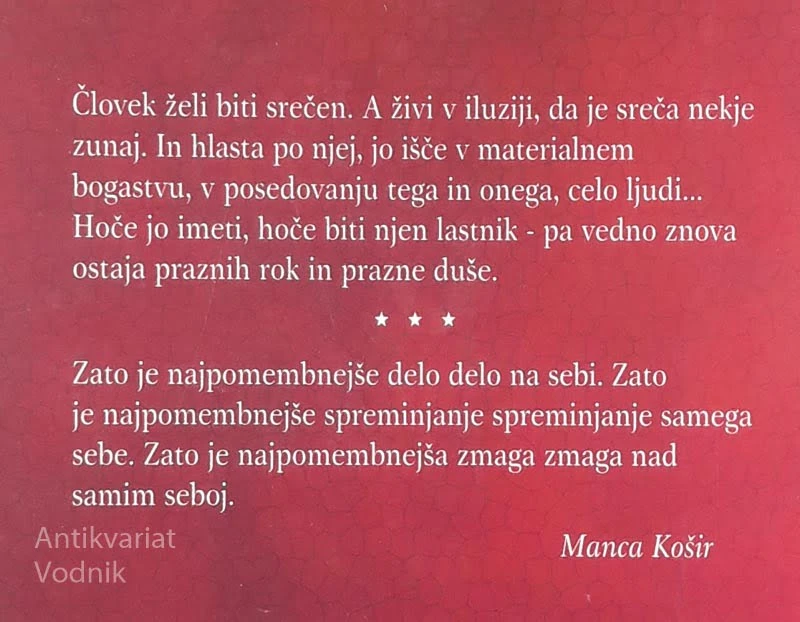 KNJIGA O SREČI, Marcelle Auclair