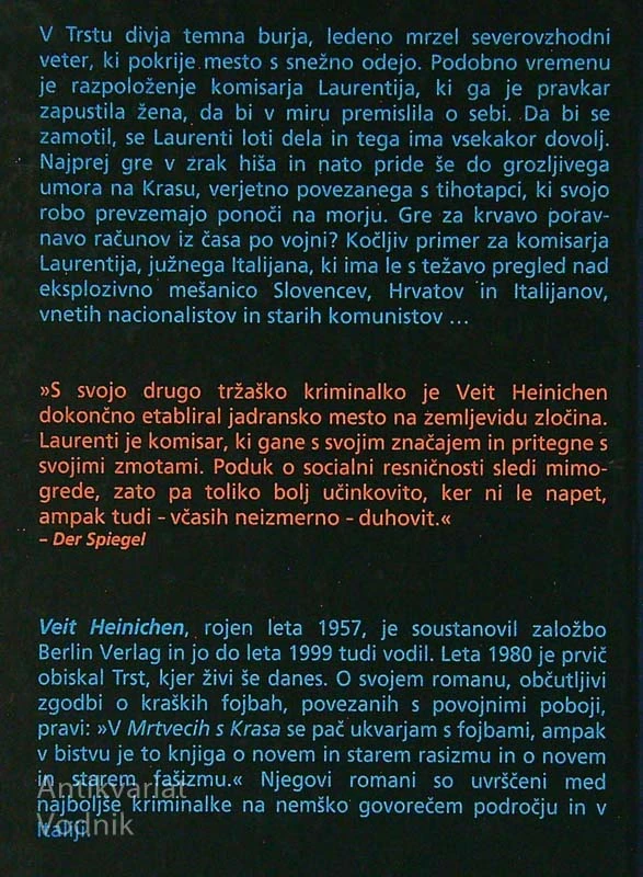 MRTVECI S KRASA, Veit Heinichen