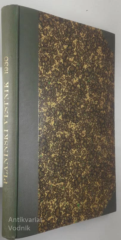 PLANINSKI VESTNIK 1930
