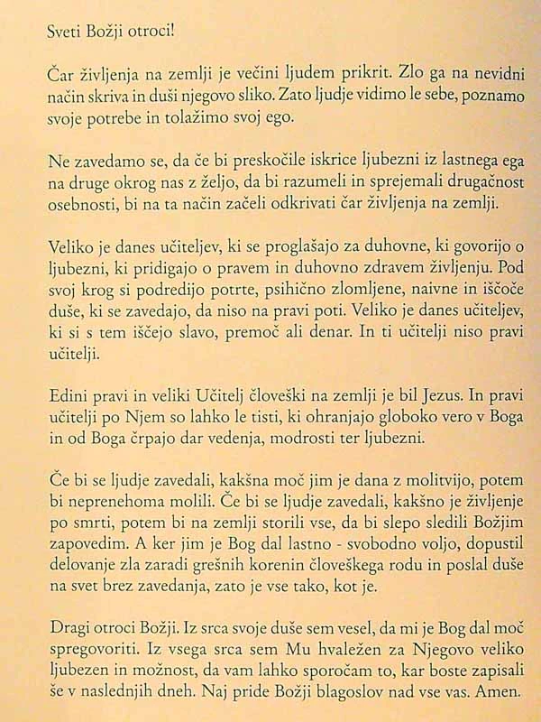 MOČ VERE JE NAD VSEM
