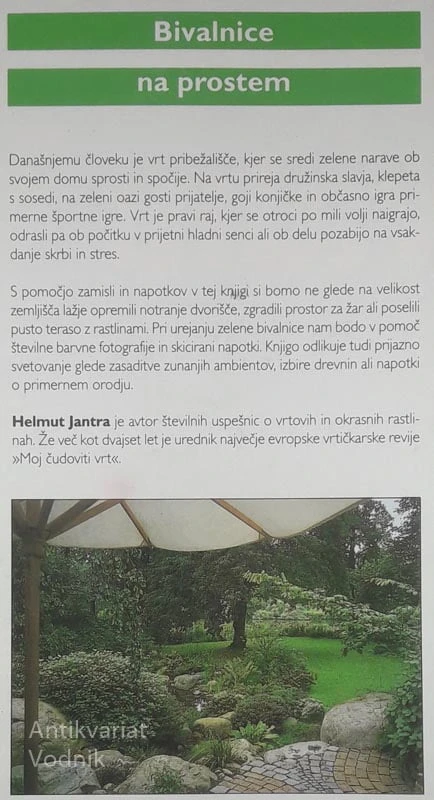 BIVALNI VRT, Helmut Jantra