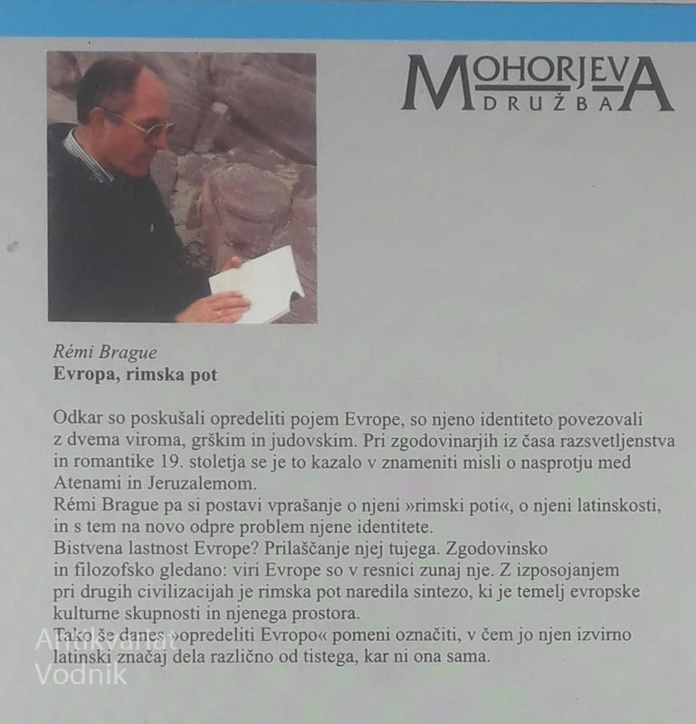 EVROPA, RIMSKA POT, Rémi Brague