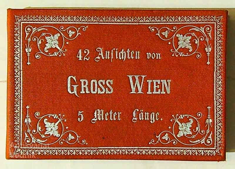 42 ANFICHTEN VON GROSS WIEN; 5 METER LANG