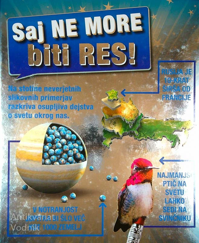 SAJ NE MORE BITI RES!
