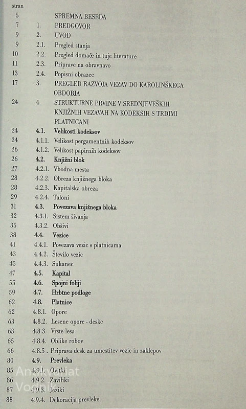 VEZAVE SREDNJEVEŠKIH ROKOPISOV, Jedert Vodopivec
