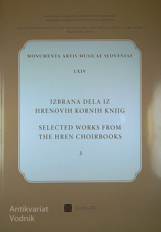 IZBRANA DELA IZ HRENOVIH KORNIH KNJIG