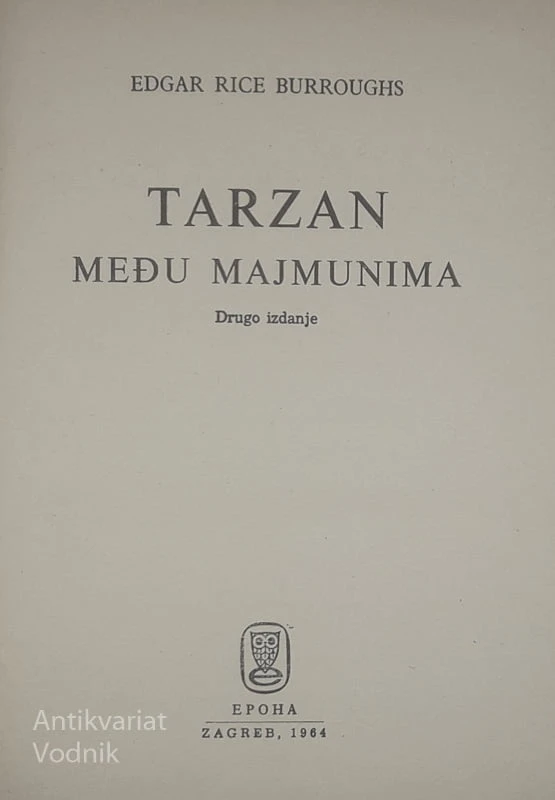 TARZAN (1-10), Edgar Rice Burroughs