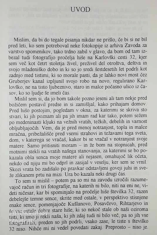 ULICE MOJEGA PREDMESTJA, Jože Hudeček
