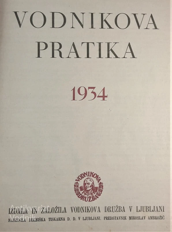 VODNIKOVA PRATIKA 1934