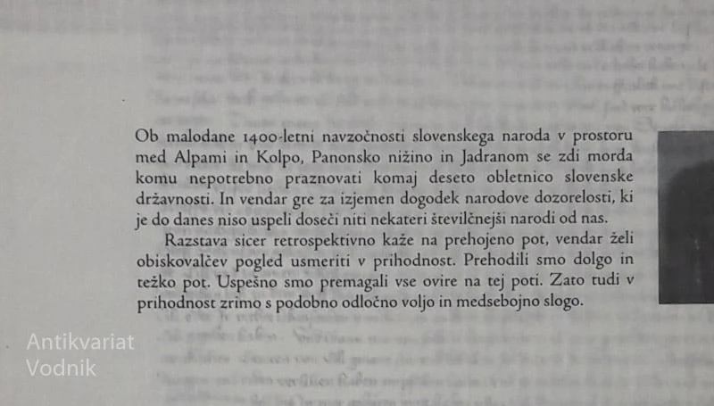 OD SANJ DO RESNIČNOSTI, Razvoj slovenske državnosti