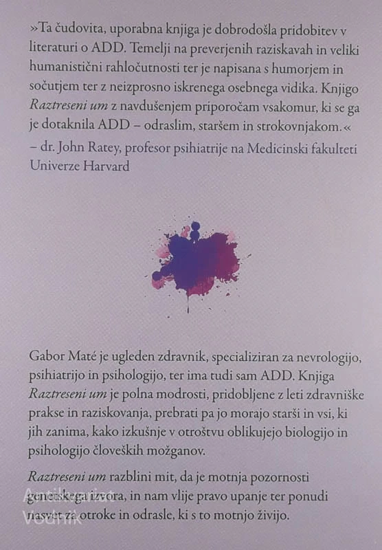 RAZTRESENI UM, Gabor Maté
