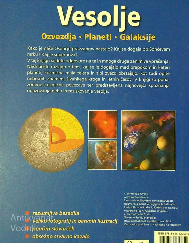 VESOLJE; OZVEZDJA, PLANETI, GALAKSIJE