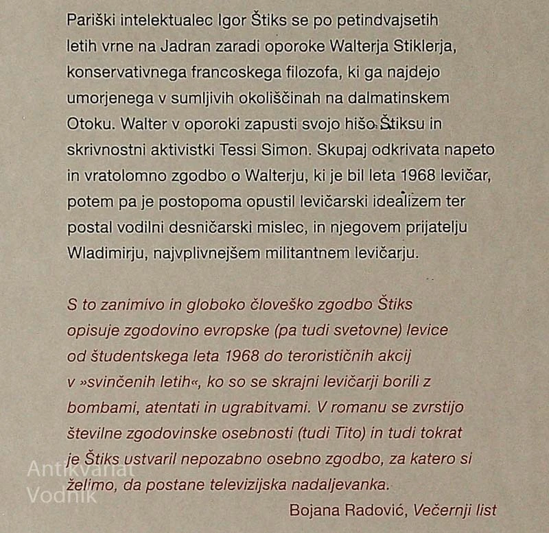 W; Kaj sploh pomeni boriti se za boljši svet? Igor Štiks