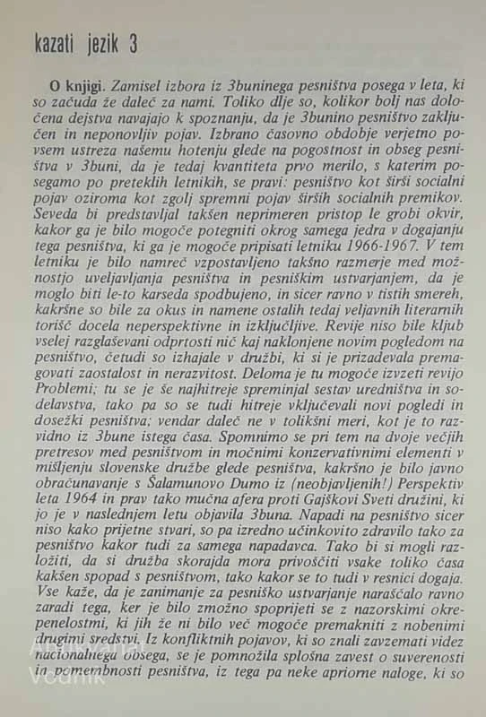 125 PESMI; ANTOLOGIJA TRIBUNINEGA PESNIŠTVA 1965-1970