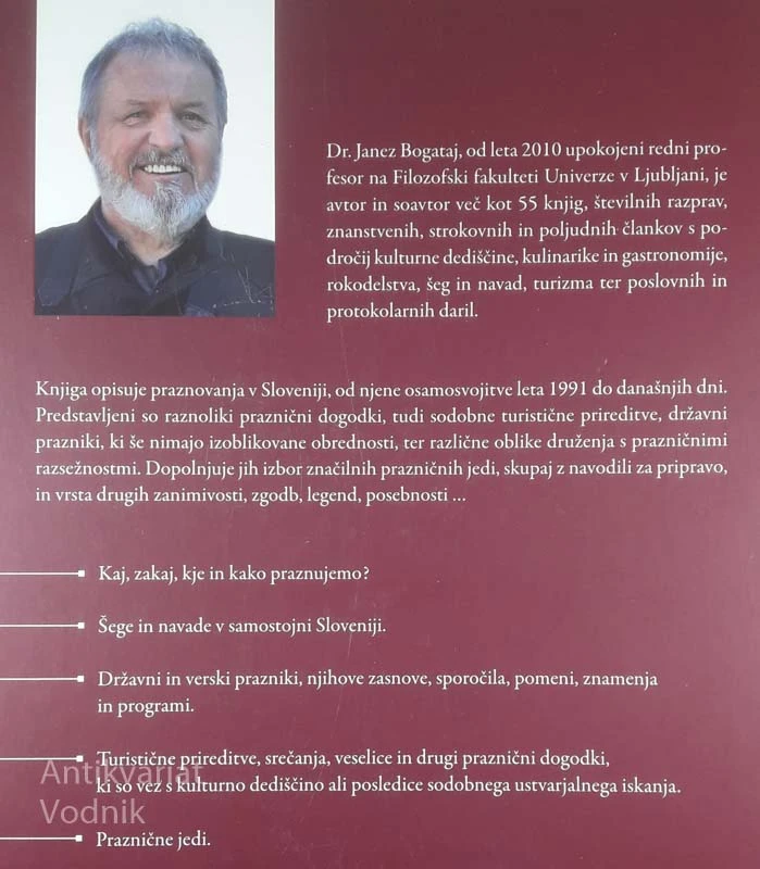 SLOVENIJA PRAZNUJE, Janez Bogataj