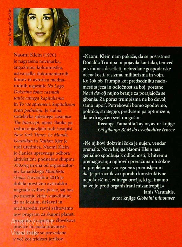 NE NI DOVOLJ, Naomi Klein